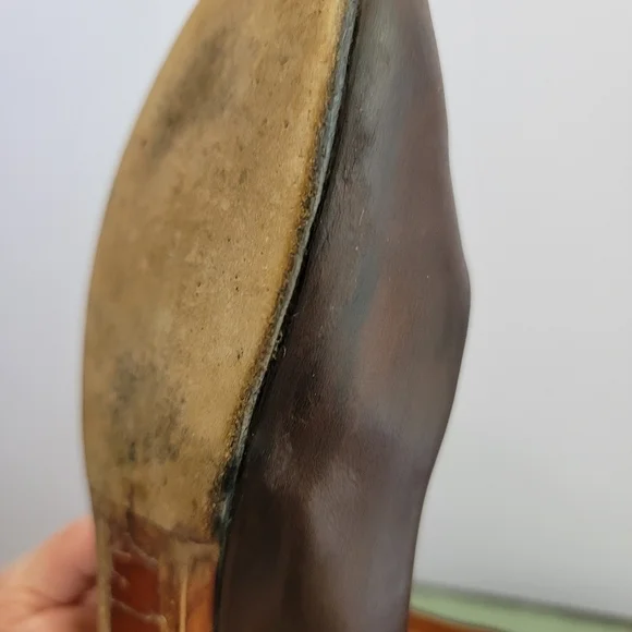 Givenchy Dark Brown Leather Loafers - Picture 5 of 10